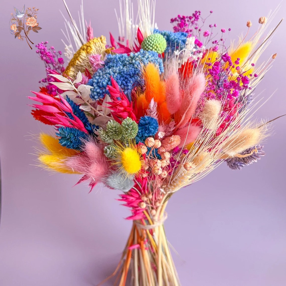 Dried Flower Bunch - Ramo de boda de flores secas