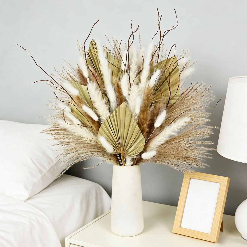 Dried Flower Bunch - Ramo de hojas de palma secas