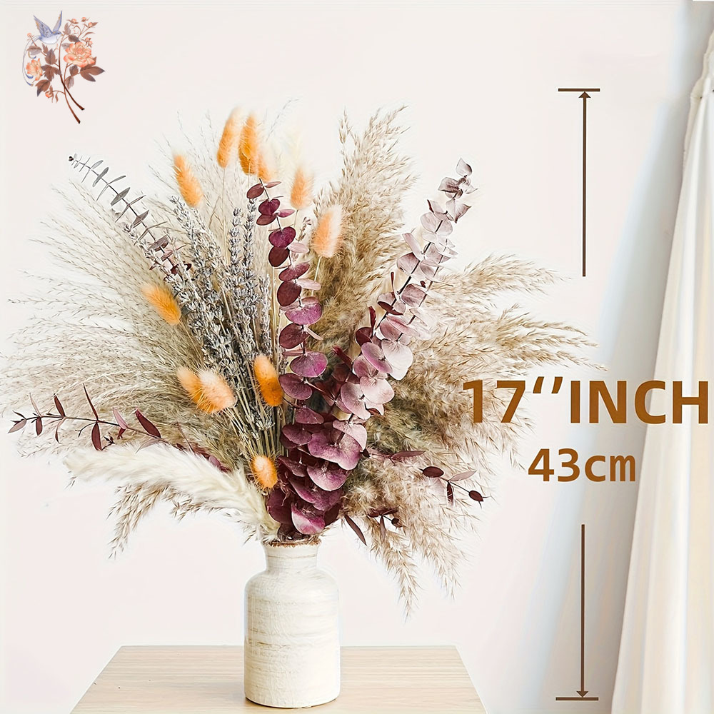 75 Uds. Ramo de flores de hoja - Dried Flower Bunch reseña y precio