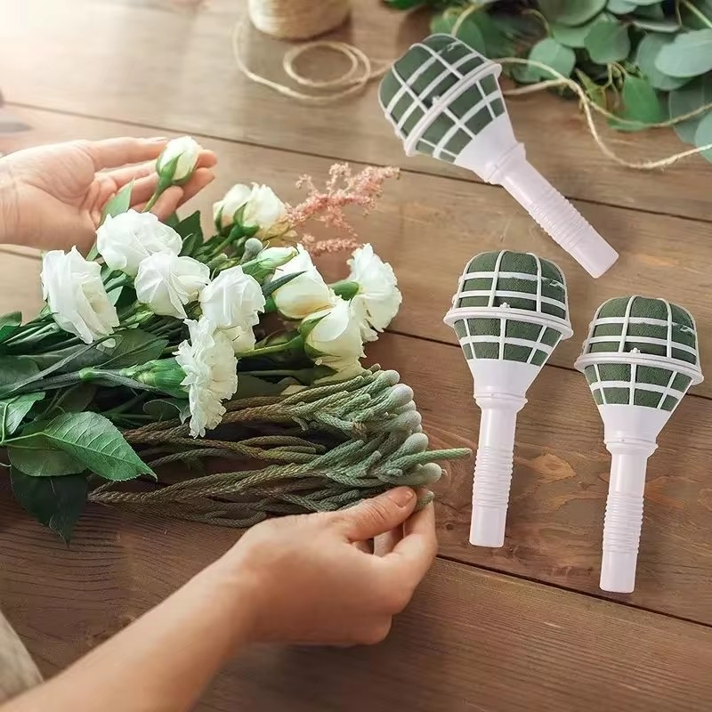 Soporte de mango de espuma par - Bouquet Holder Foam reseña y precio