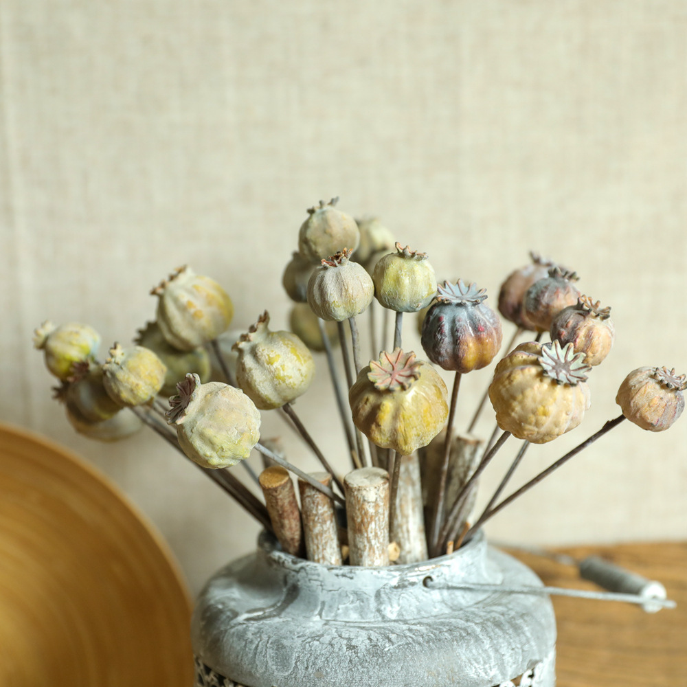 Ramo de flores artificiales pa - Dried Flower Bunch reseña y precio