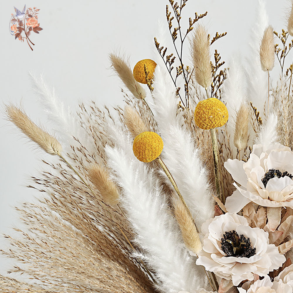 Ramo de flores artificiales es - Dried Flower Bunch reseña y precio