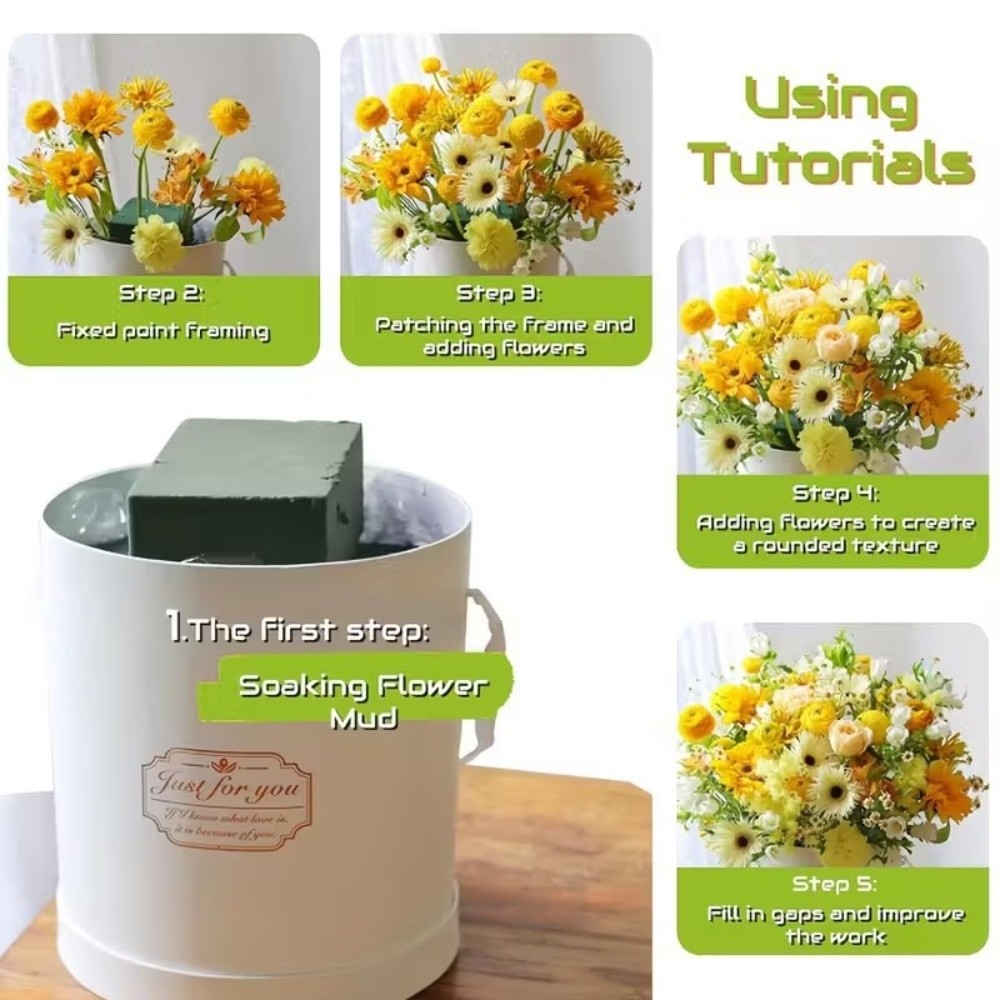 Espuma Rectangular para Arregl - Bouquet Holder Foam reseña y precio