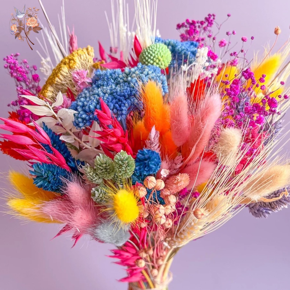 Ramo de boda de flores secas c - Dried Flower Bunch reseña y precio