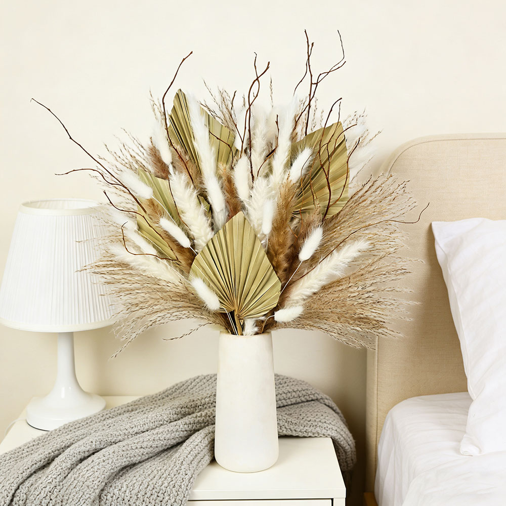 Ramo de hojas de palma secas n - Dried Flower Bunch reseña y precio