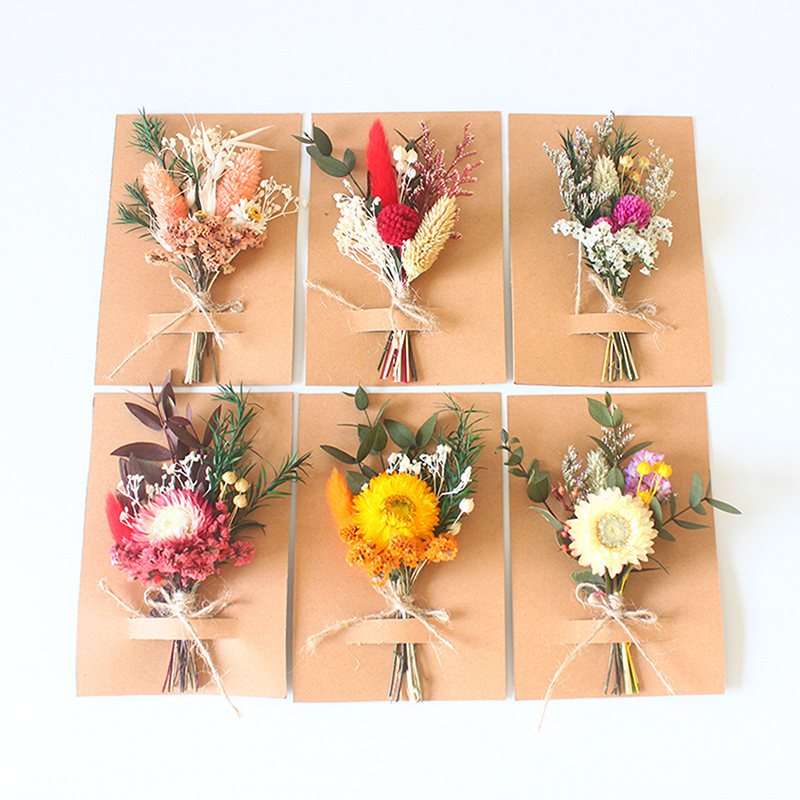 Mini ramo de flores secas natu - Dried Flower Bunch reseña y precio