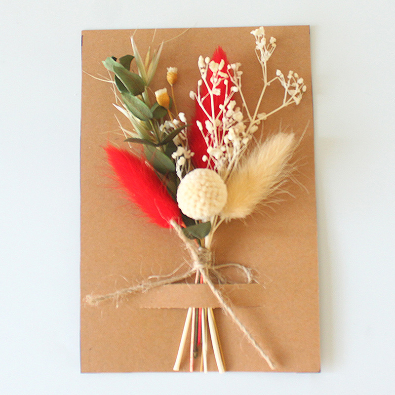 Mini ramo de flores secas natu - Dried Flower Bunch reseña y precio